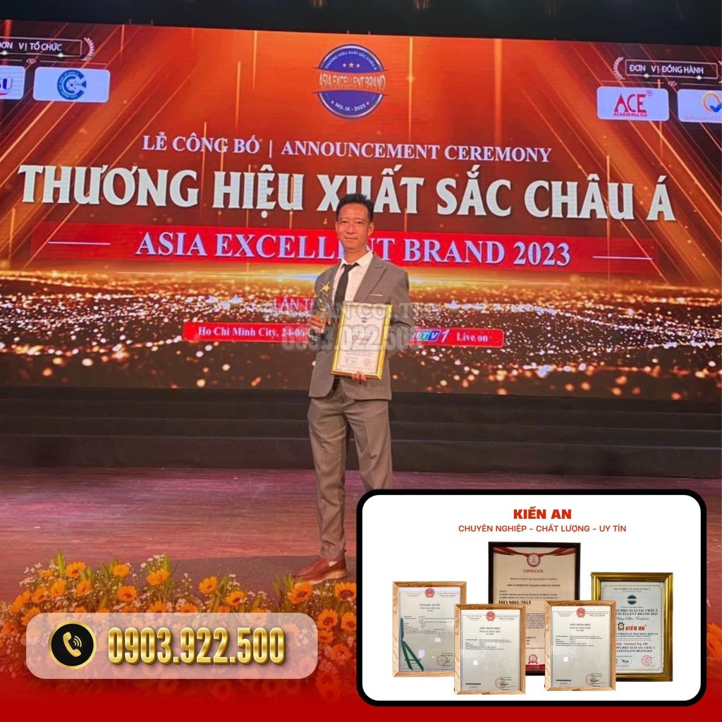 Kiến An đạt giấy chứng nhận năm 2023