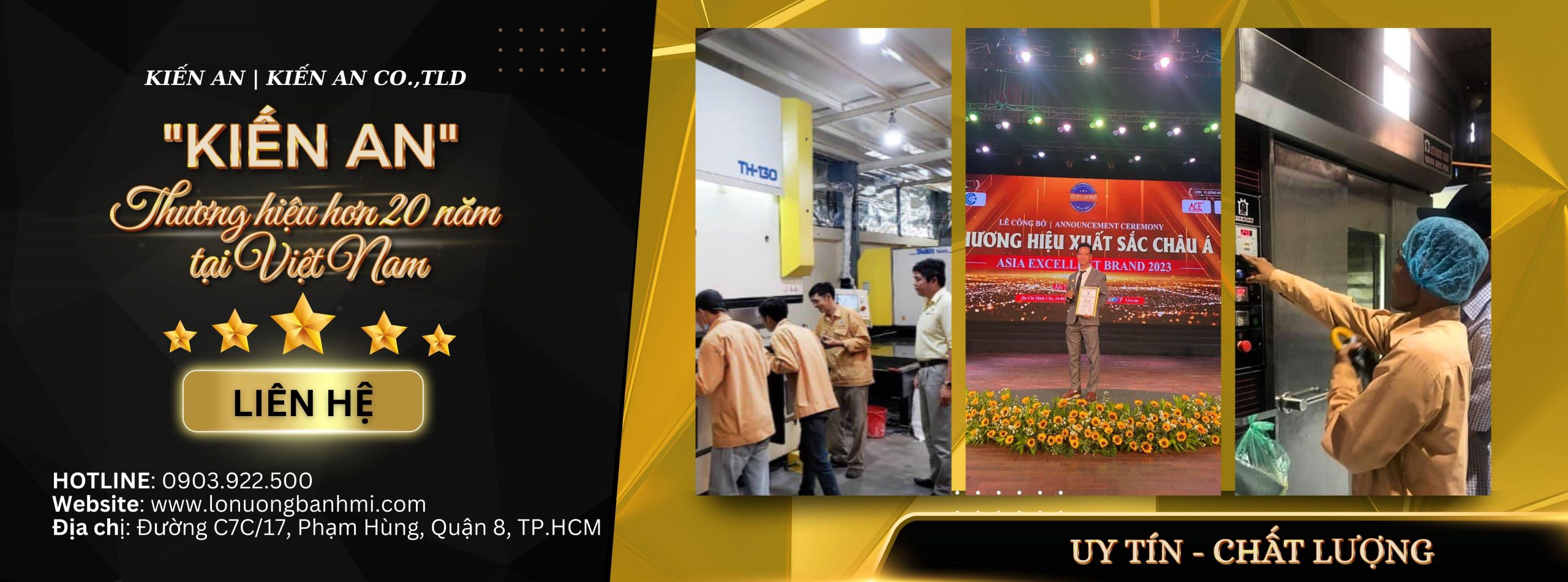 Lò nướng bánh mì Kiến An - giá tốt