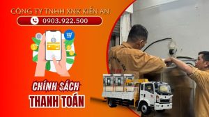 Chính sách thanh toán của công ty Kiến An đảm bảo quyền lợi cho người dùng