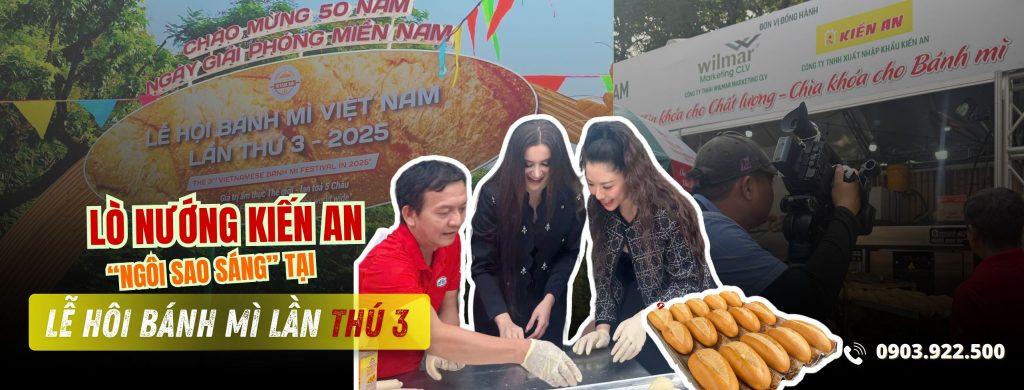 Lò nướng Kiến An có mặt tại lễ hội bánh mì lần 3