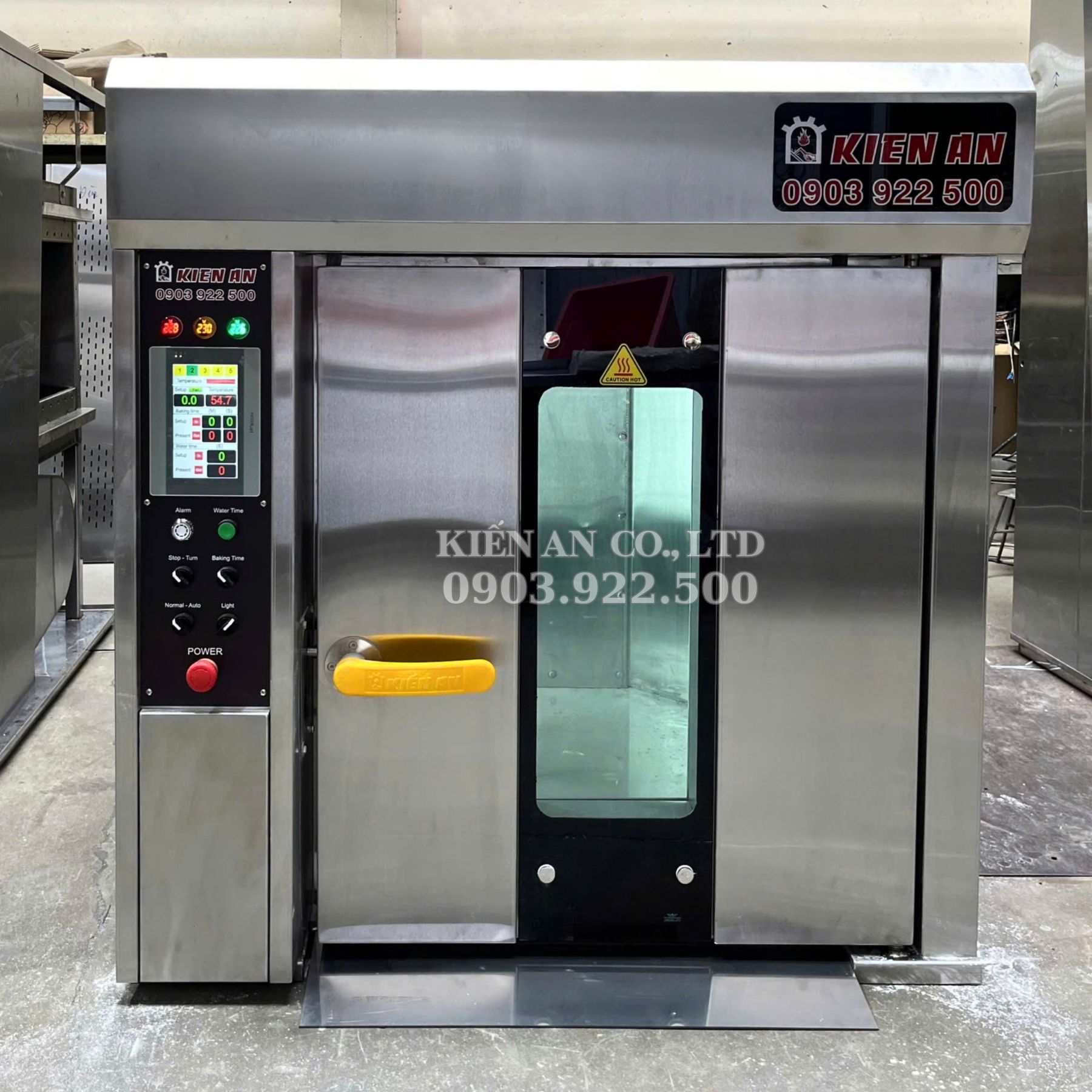 Lò nướng bánh mì xoay 6 khay - Ảnh 2
