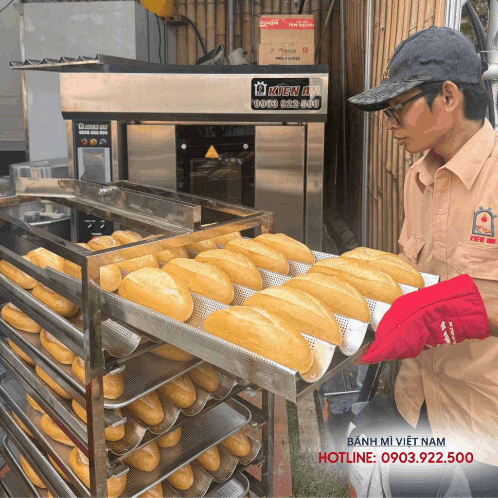 dây chuyền bánh mì việt nam