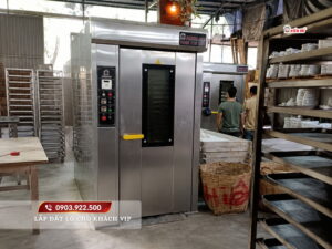 lắp đặt 3 lò Kiến An 16 khay