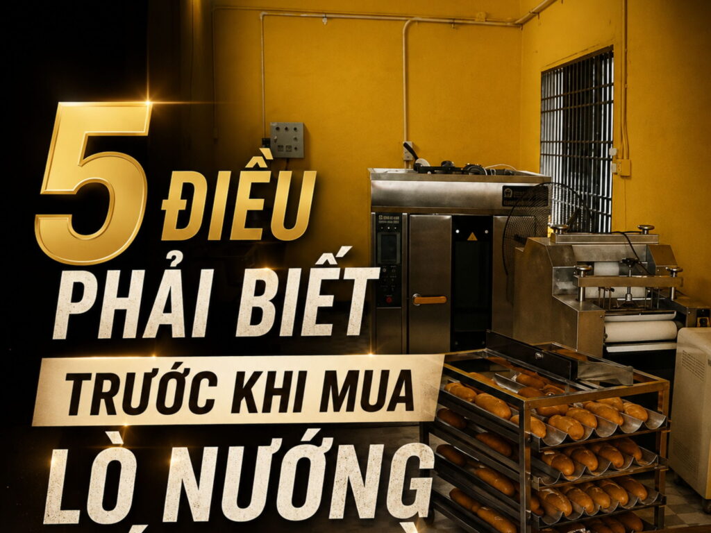5 điều phải biết khi mua lò nướng bánh mì