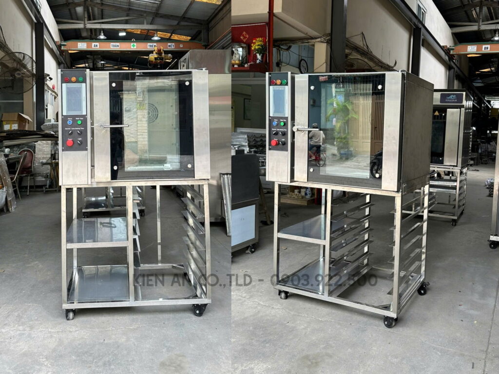 Lò đối lưu không xoay - hình ảnh thực tế tại xưởng Kiến An