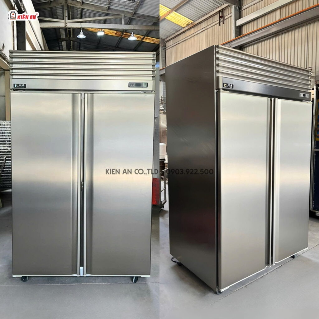 Hình ảnh thực tế tủ ủ bột lạnh tại xưởng