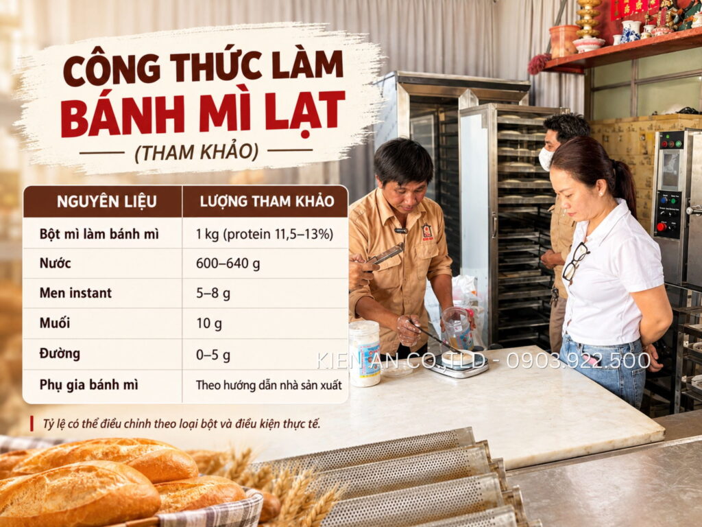 Kinh nghiệm làm bánh mì truyền thống Việt Nam